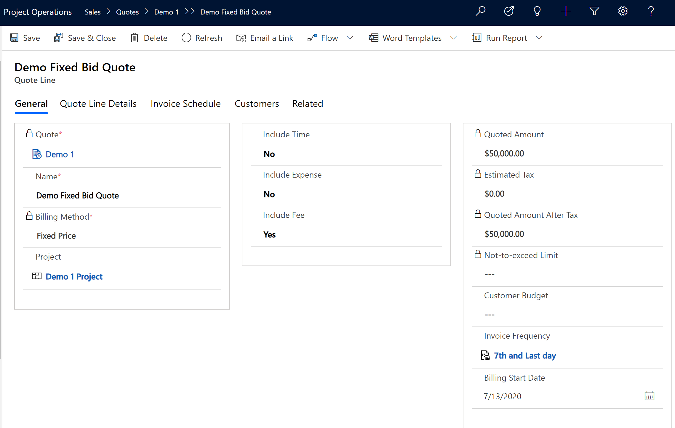 How do Contract, Milestones and Projects flow between D365 CE to F&O in ...