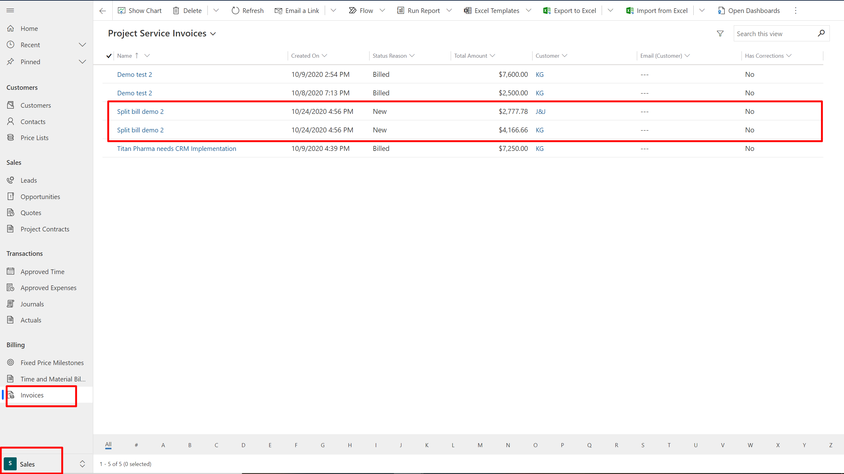 How to do split billing in D365 Project Operations? – D365 Feeds