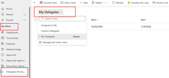 Time Entry Delegation (Preview) in Microsoft Dynamics 365 Project ...