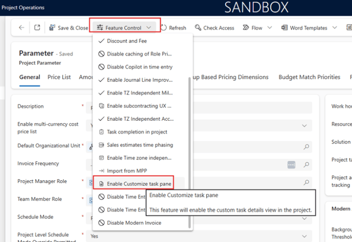 Customize the Task Details Pane for Tailored Experiences in Project ...